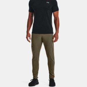Men's UA Unstoppable Tapered Pants - Tent/Black